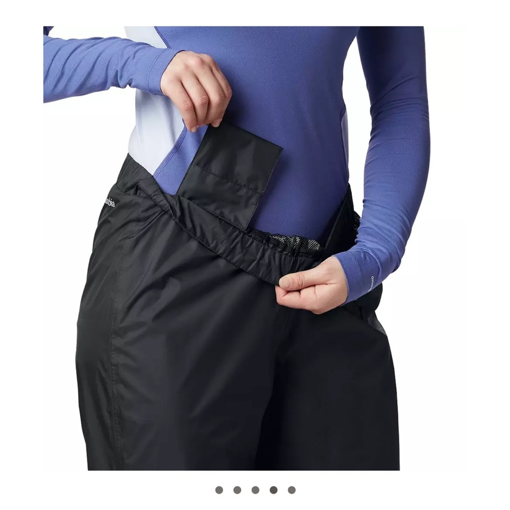 Columbia Black Waterproof Outdoor Pants - Picture 2 of 4